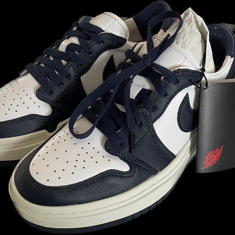 Jordan 1 Elevate Low Midnight Navy (Women's) Sz 7.5 US